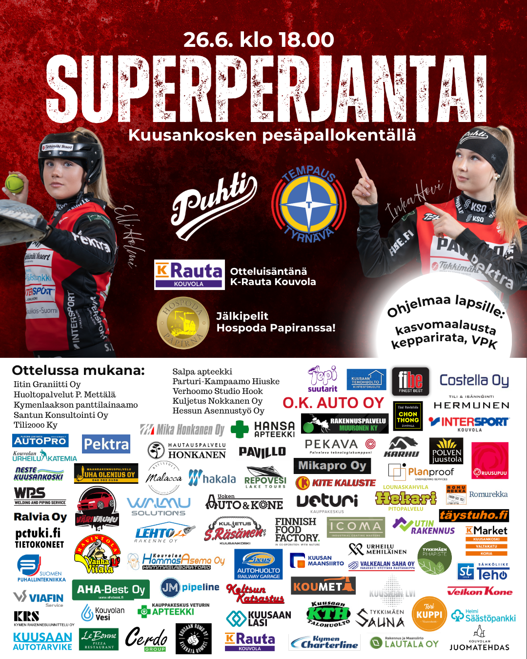 Superperjantai on täällä!